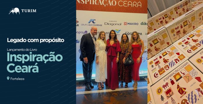 Evento de lançamento do livro Inspiração Ceará